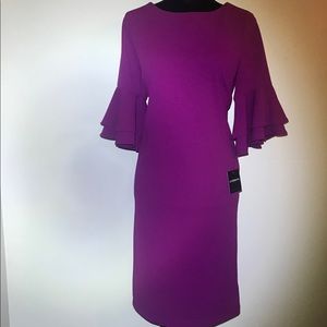 Liz Claiborne magenta dress